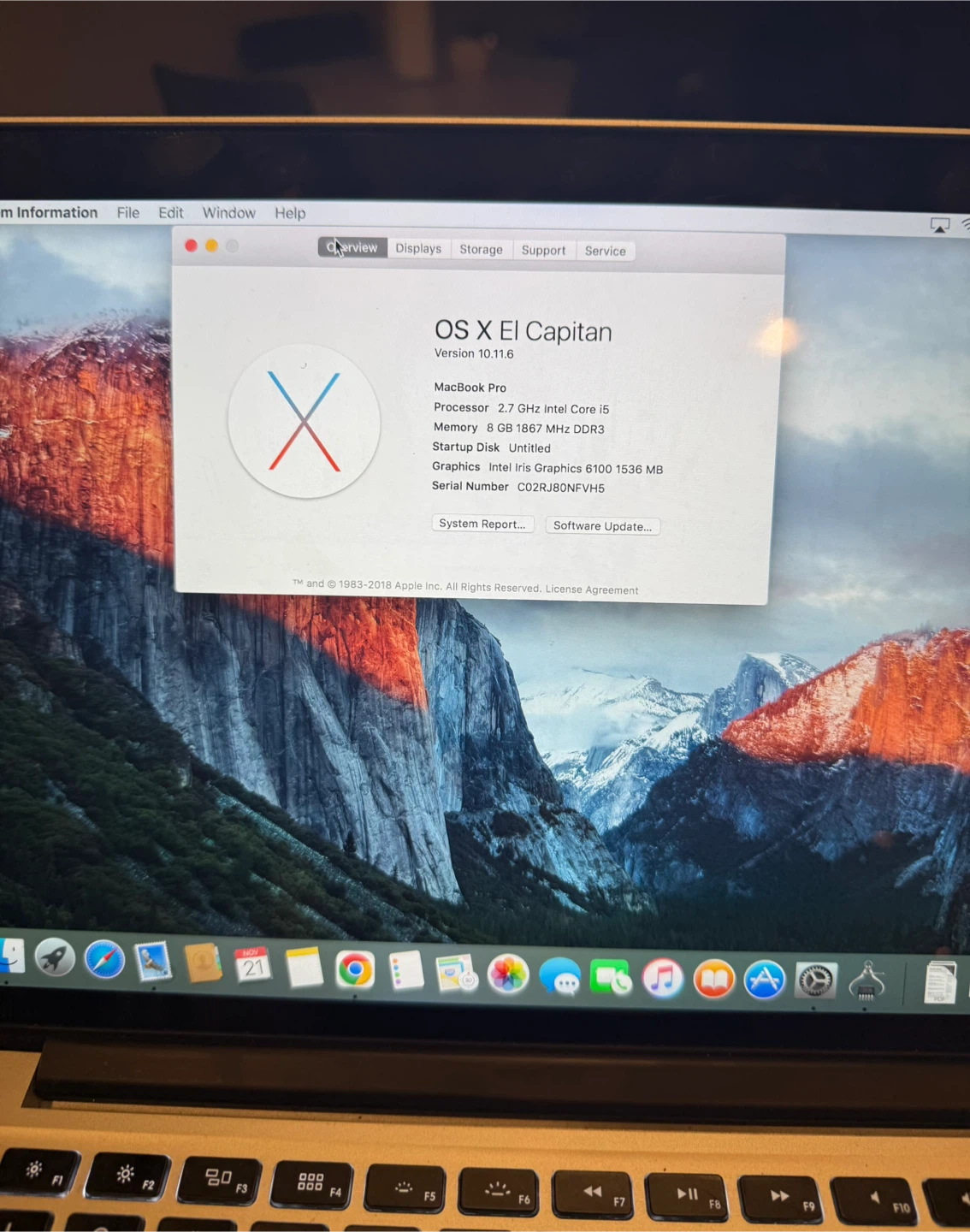 MacBook Pro 2016 - Intel Core i5 - photo 2