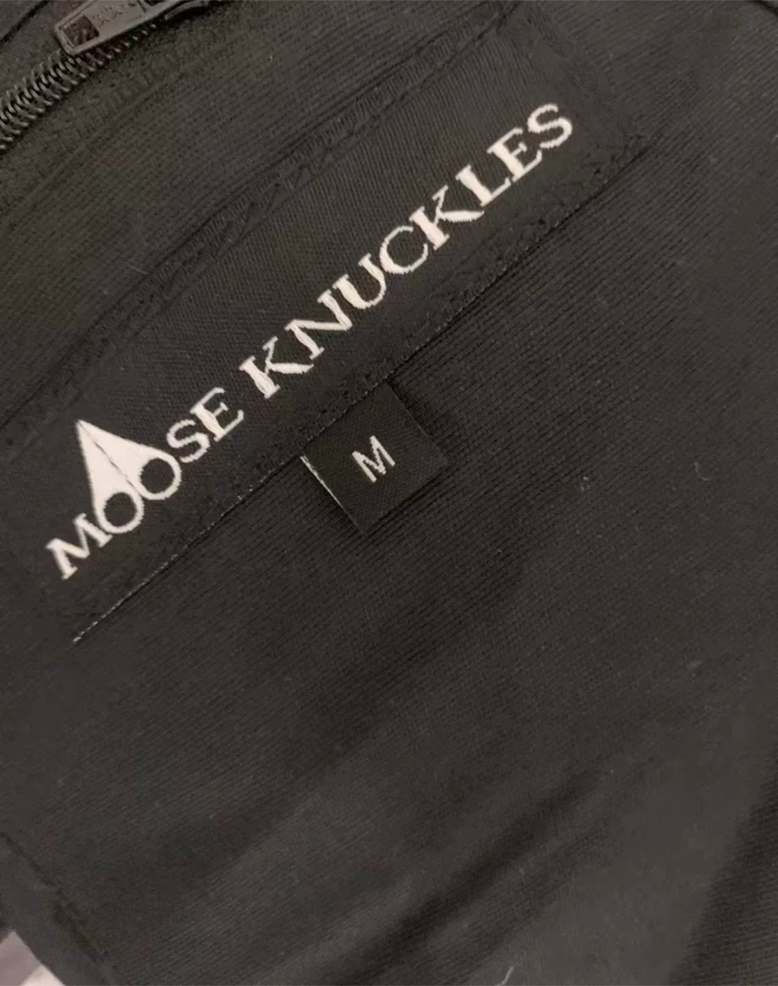 Moose Knuckles Black Down Jacket - Size M image indicator(3)