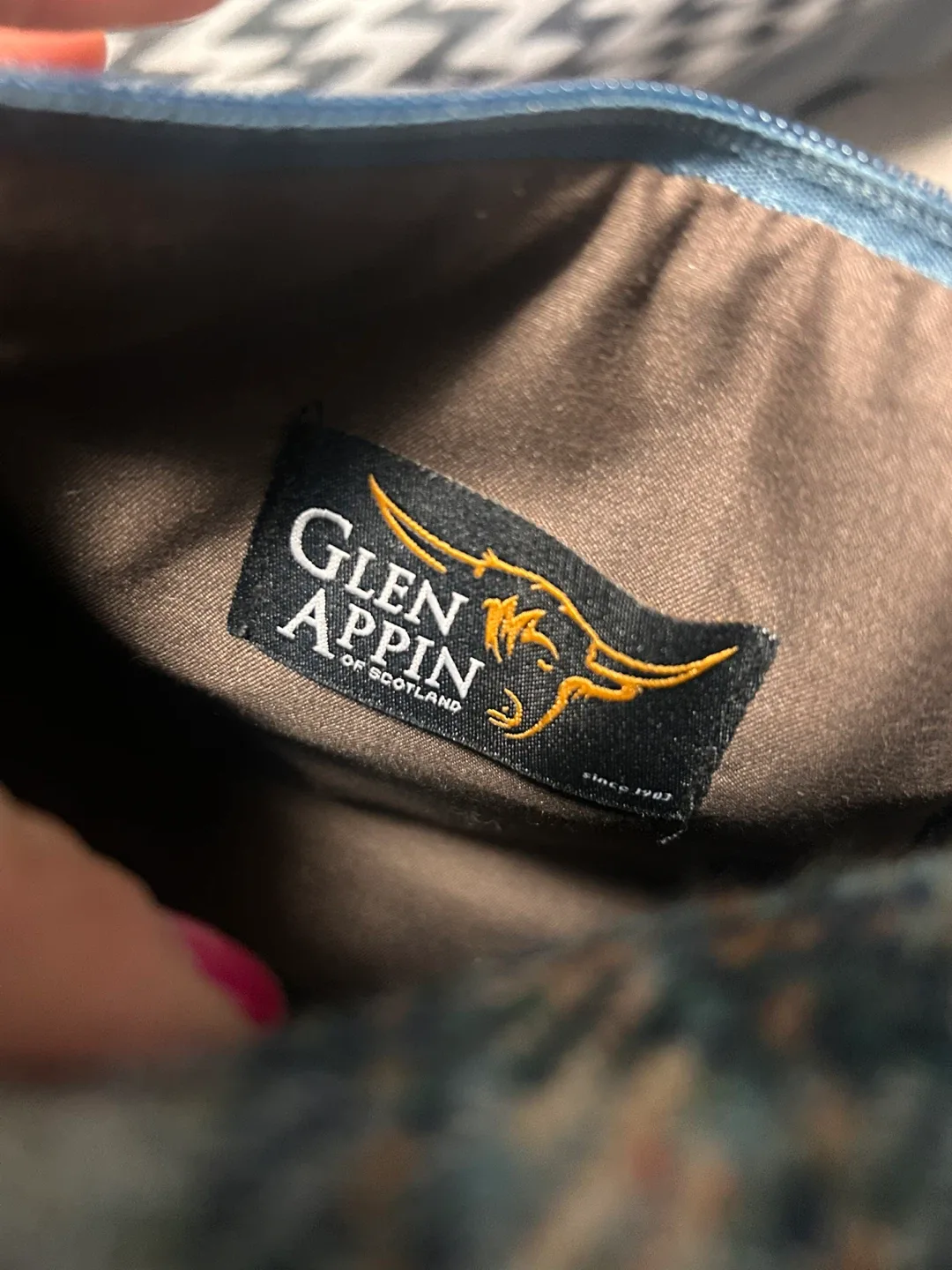 Glen Appin of Scotland Harris Tweed Handbag image indicator(4)