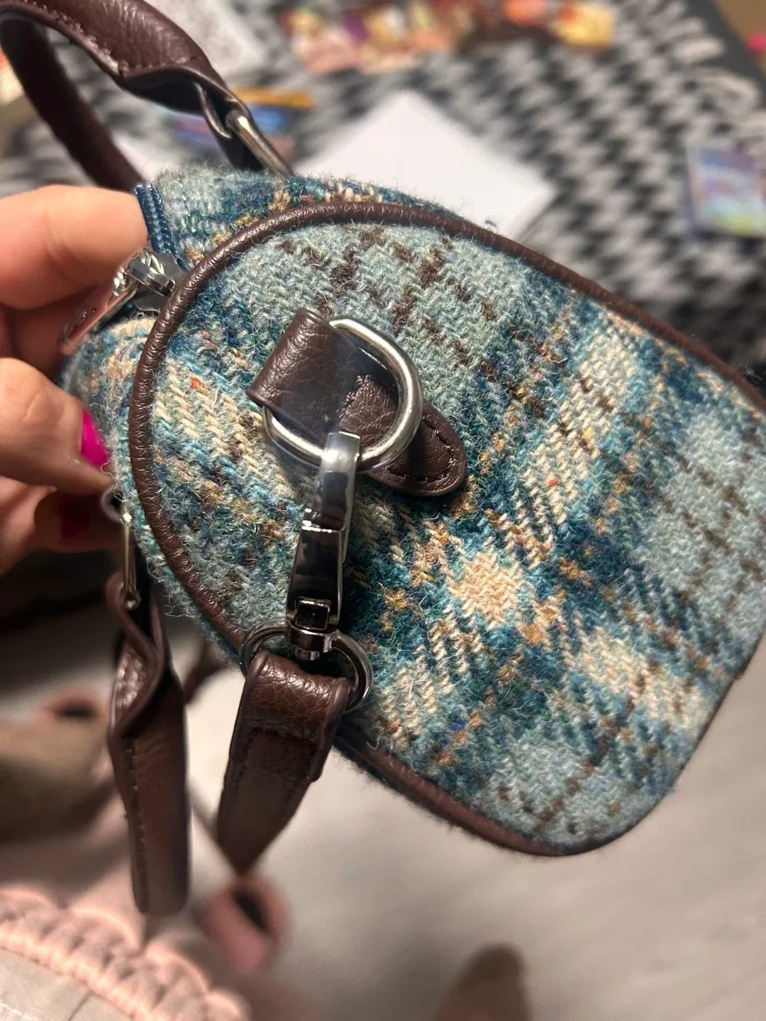 Glen Appin of Scotland Harris Tweed Handbag image indicator(6)