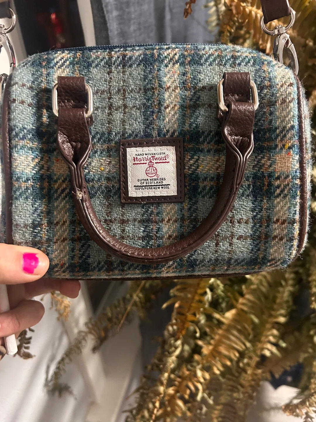 Glen Appin of Scotland Harris Tweed Handbag