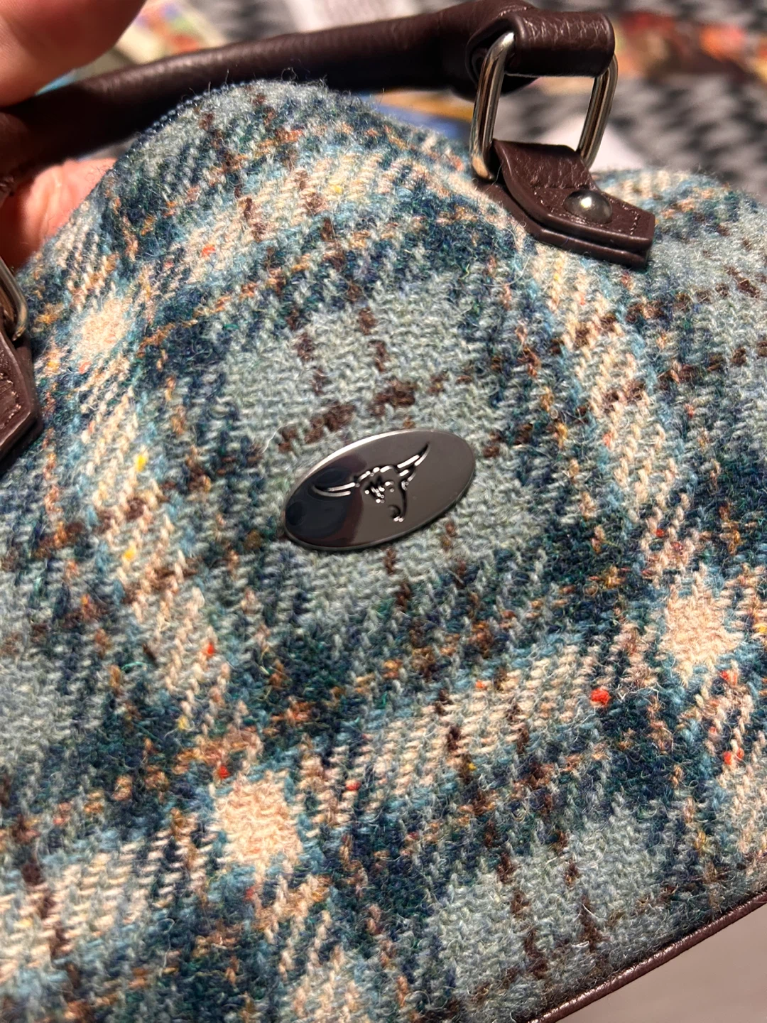 Glen Appin of Scotland Harris Tweed Handbag - photo 3