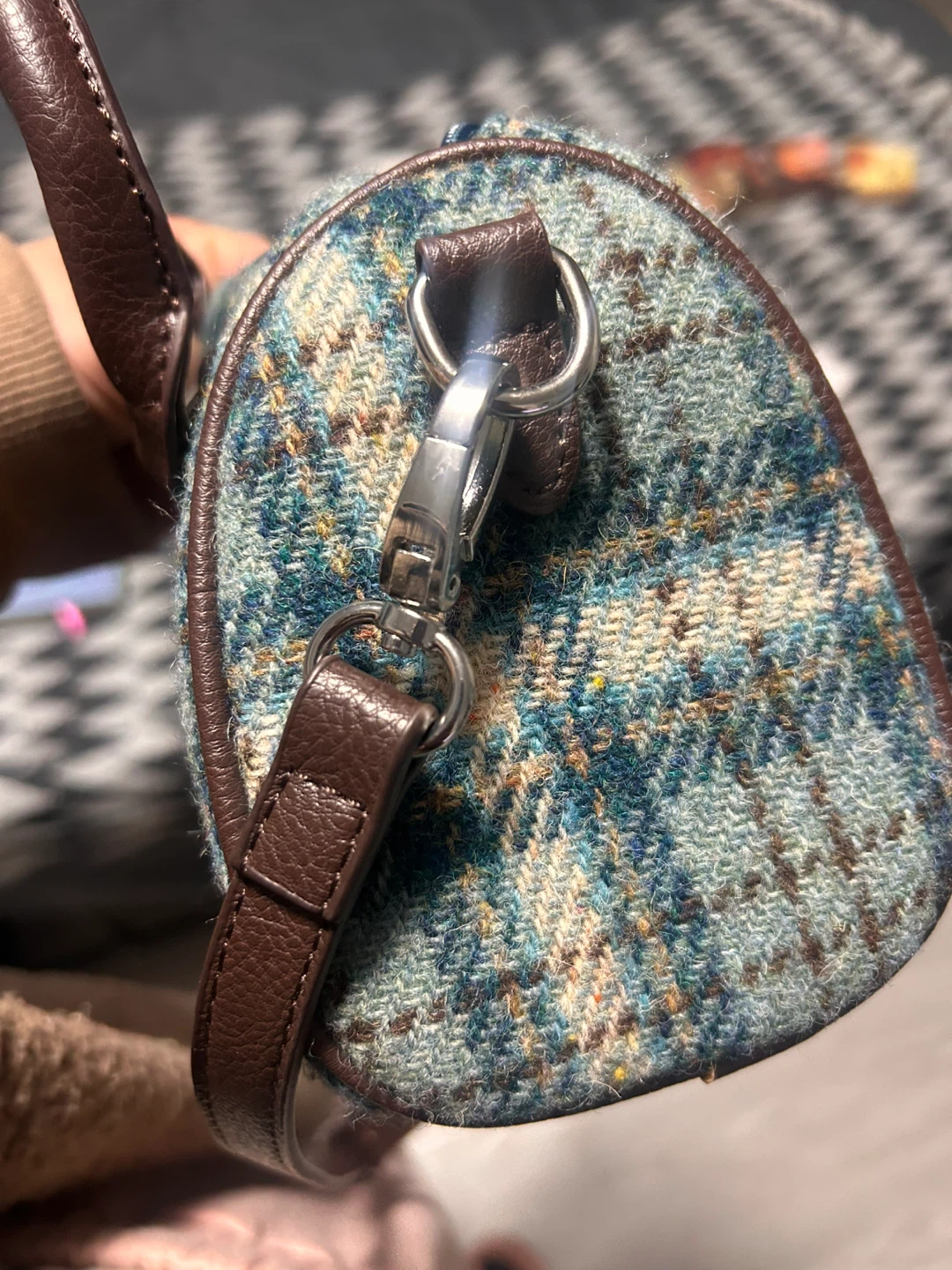 Glen Appin of Scotland Harris Tweed Handbag - photo 5