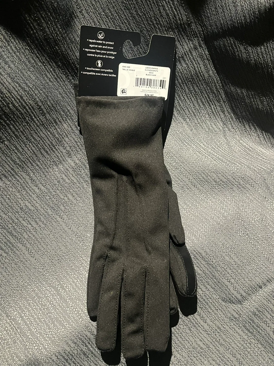 Isotoner Women's Gloves - Black, One Size image indicator(2)