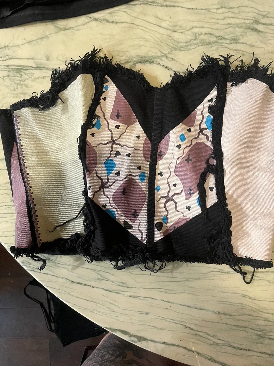 Nasty Gal Collection Corset Top - Size Small