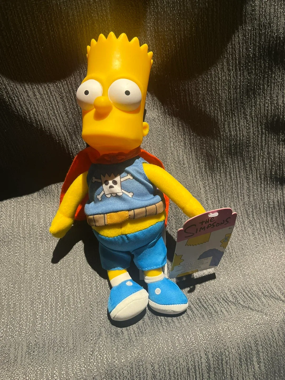 The Simpsons Bart Simpson Superhero Plush