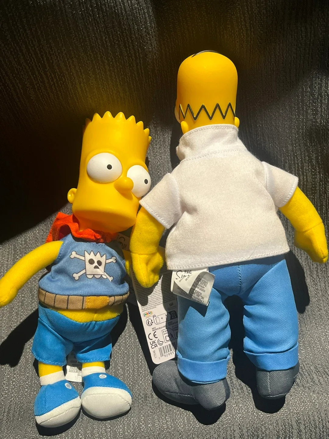The Simpsons Bart & Homer Plush Dolls image indicator(2)