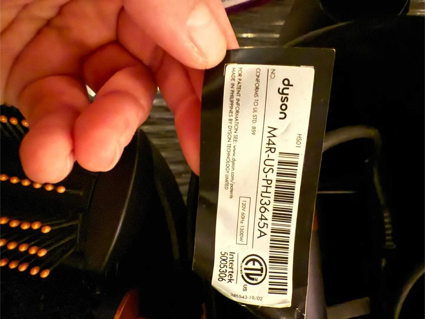 Dyson Airwrap HS01 Complete Multi Styler Navy Blue image indicator(5)