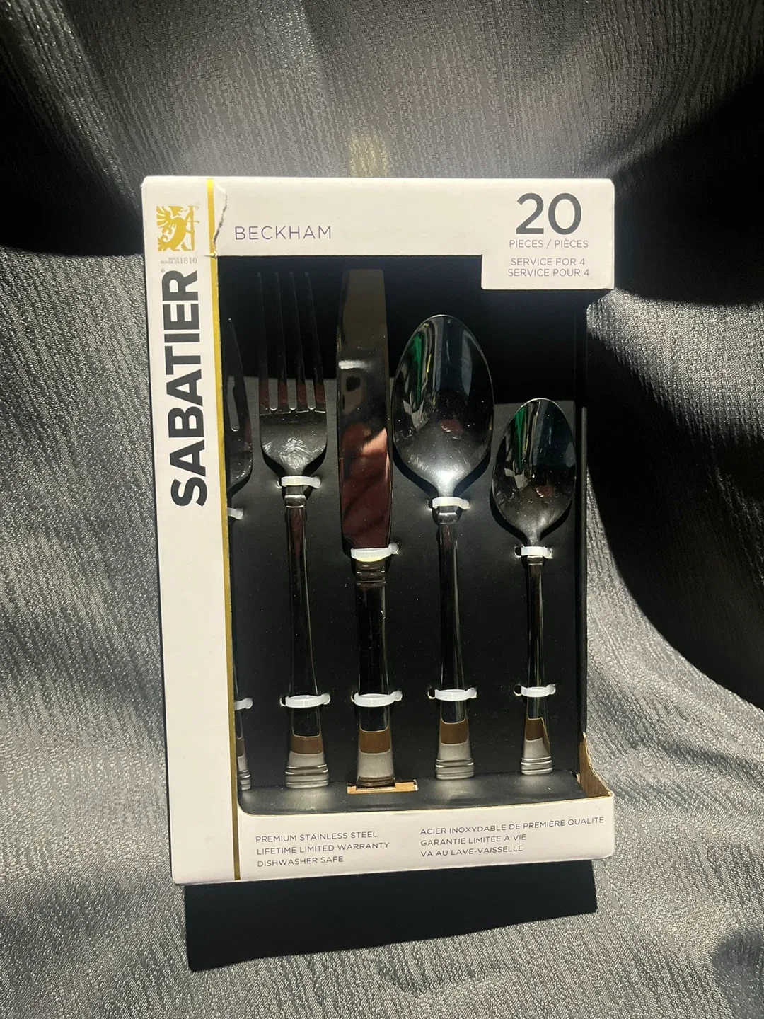 Sabatier Beckham 20-Piece Cutlery Set, New