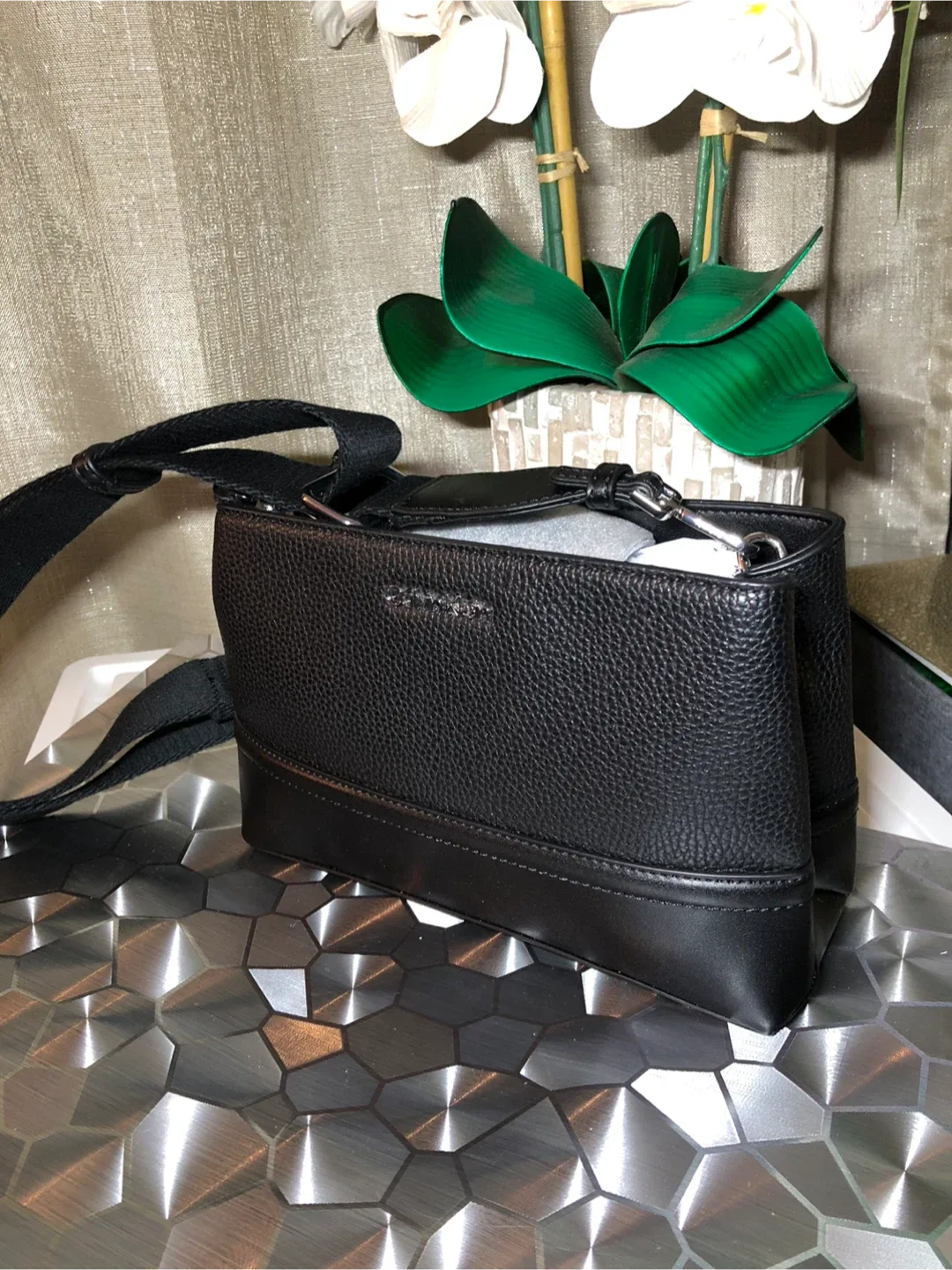 Calvin Klein Black Crossbody Bag image indicator(4)