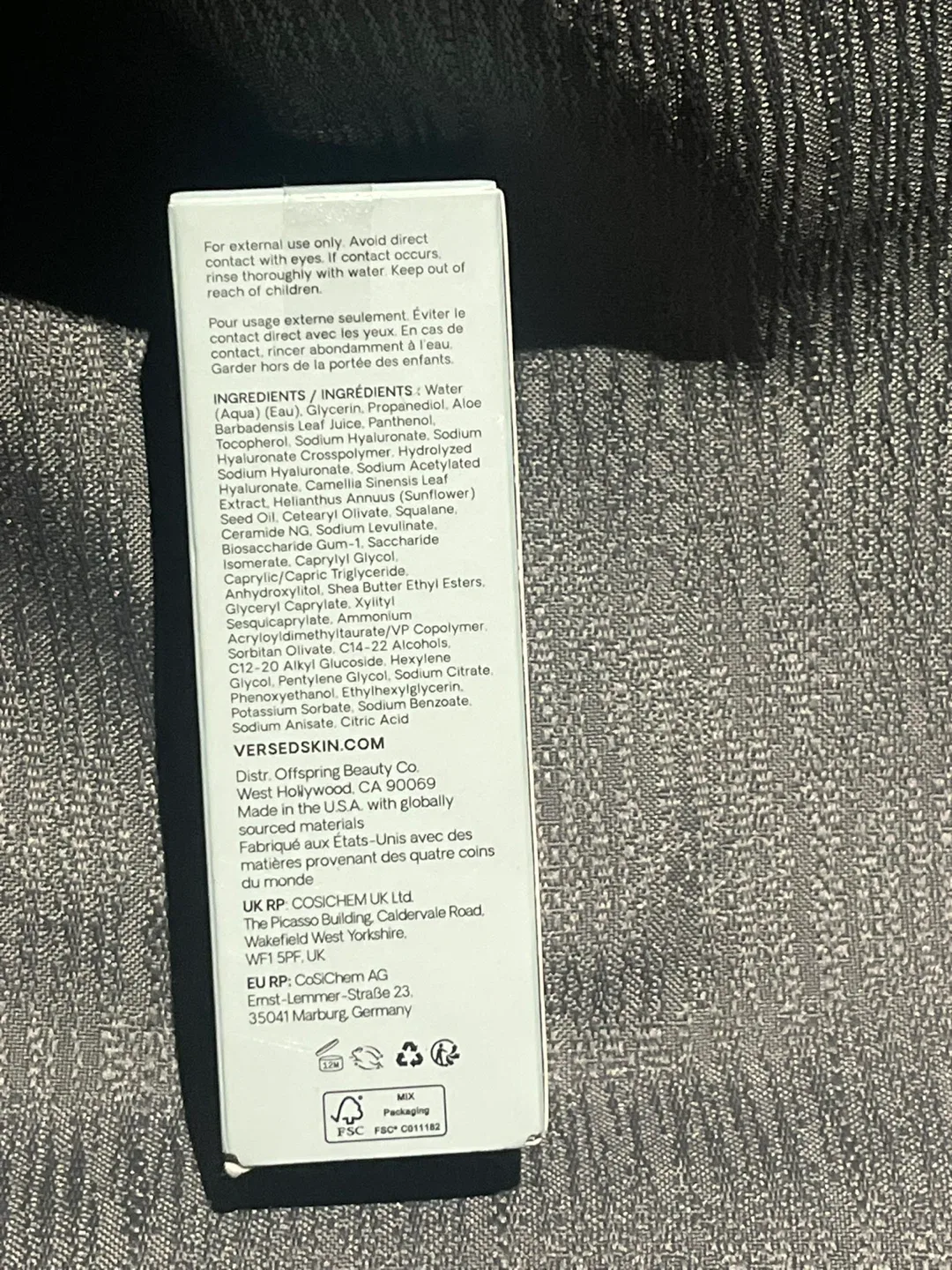 New Versed Water Rush Hydrating Eye Gel image indicator(3)