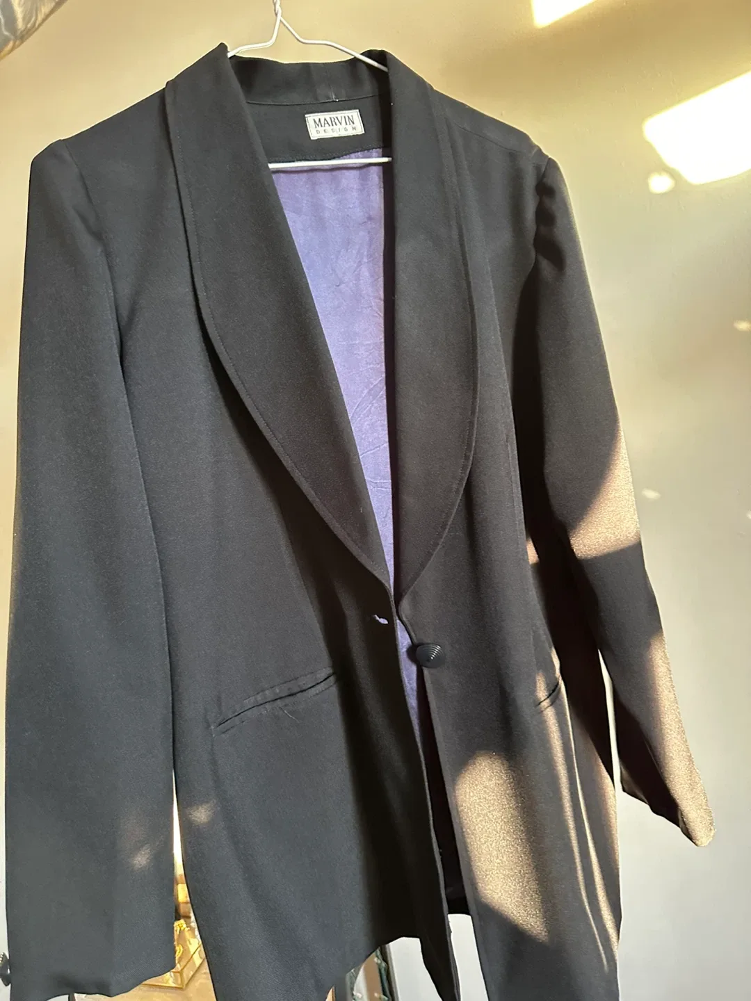 Marvin Design Black Blazer