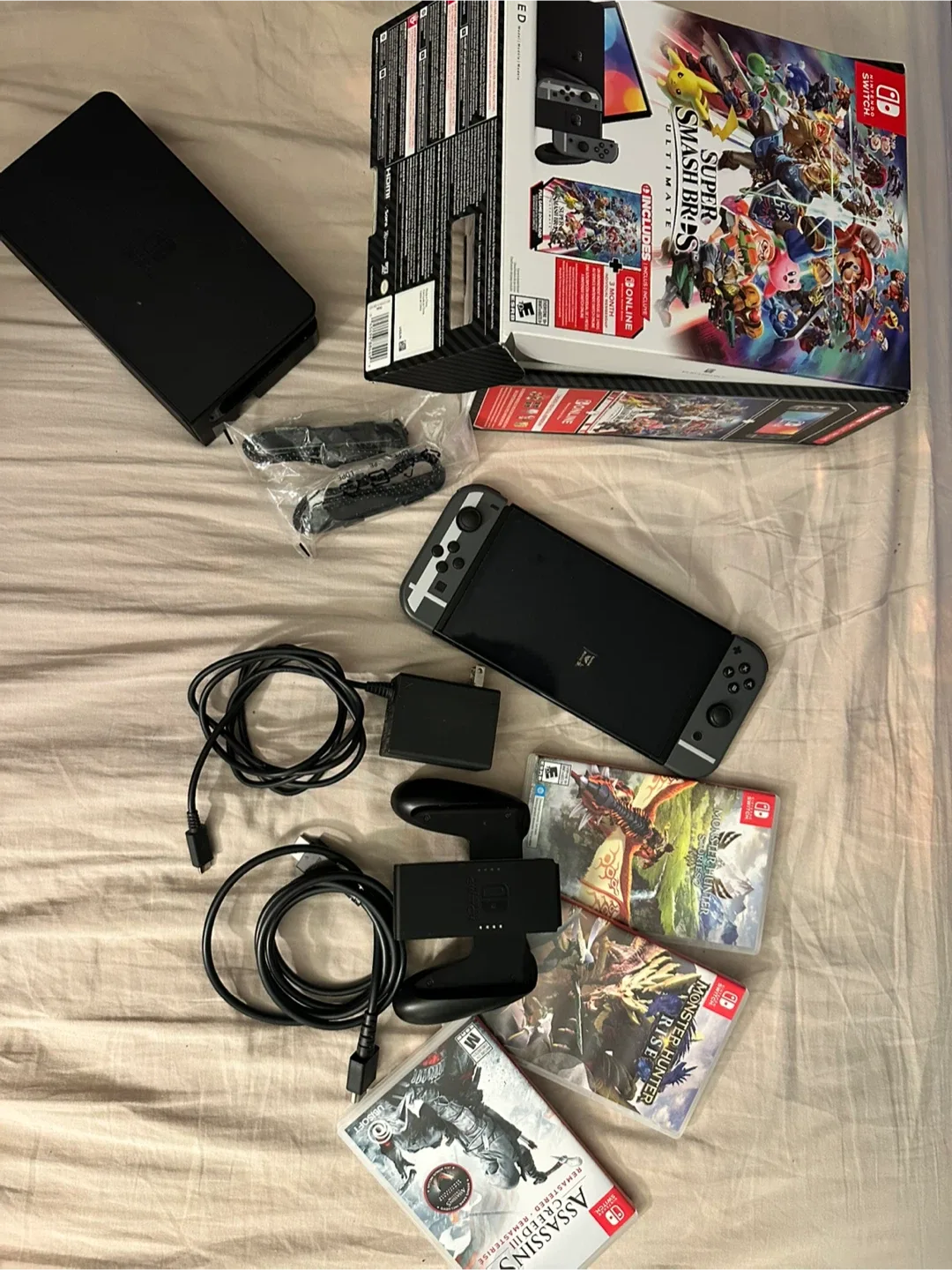 Nintendo Switch OLED Console with Games & Accessories image indicator(6)