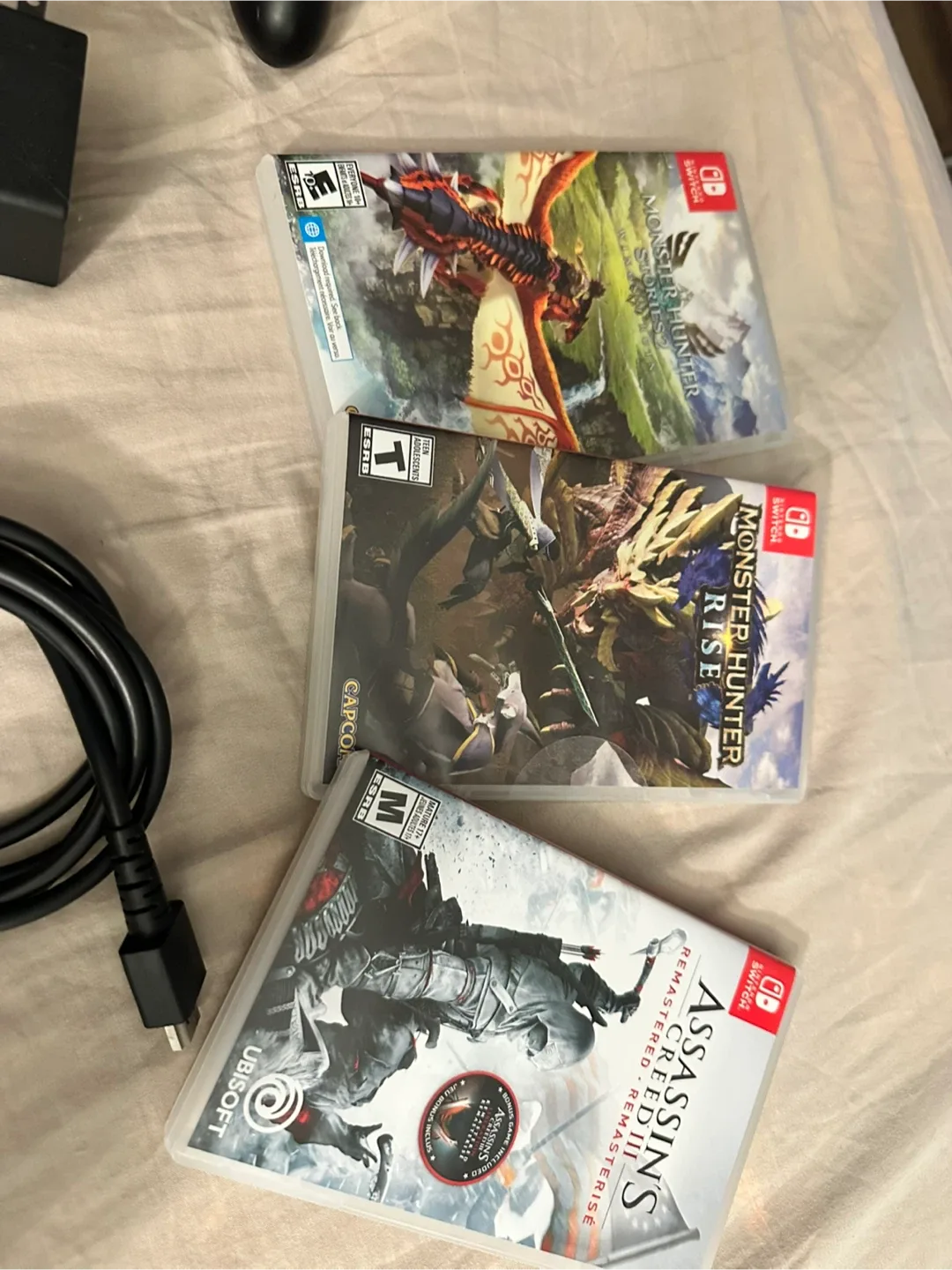 Nintendo Switch OLED Console with Games & Accessories