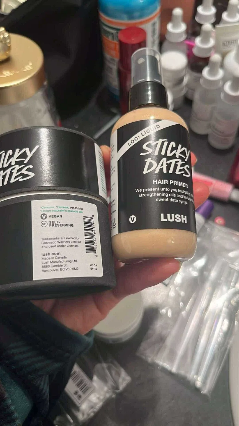 Lush Sticky Dates Hair Primer