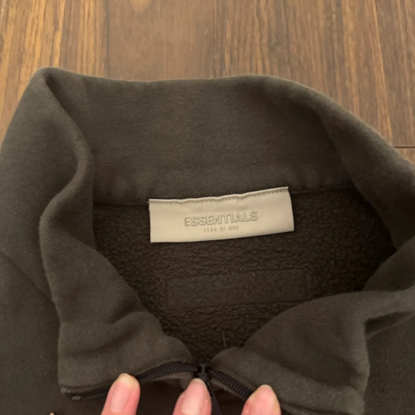 Essentials Fear of God Zip Up Jacket image indicator(3)