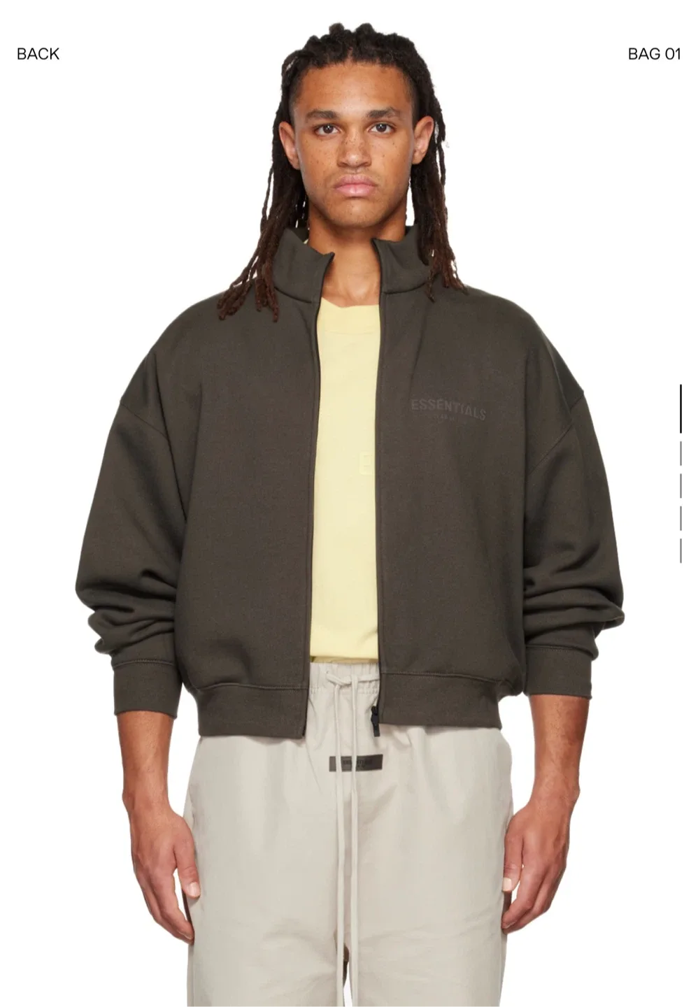 Essentials Fear of God Zip Up Jacket image indicator(5)