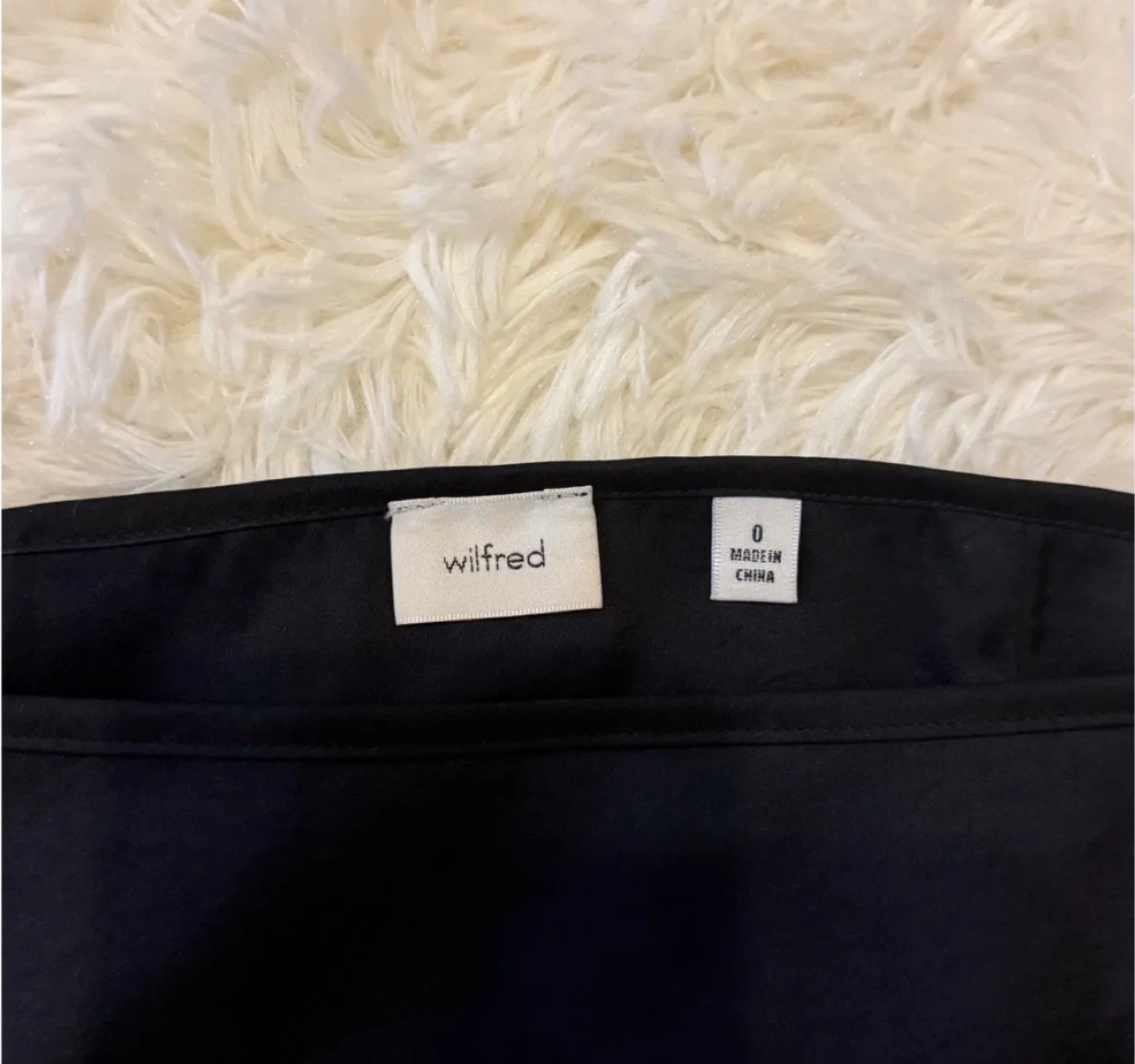 Wilfred Black Midi Skirt - Size 0 image indicator(3)