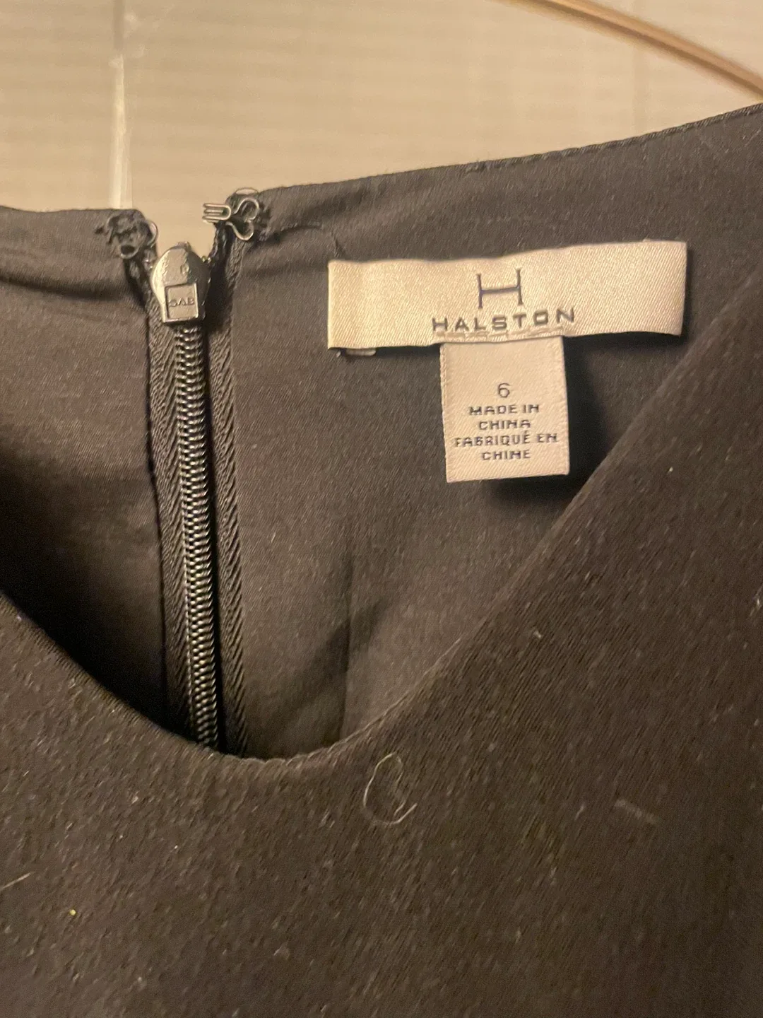 Halston Black Pleated Dress - Size 6 image indicator(2)