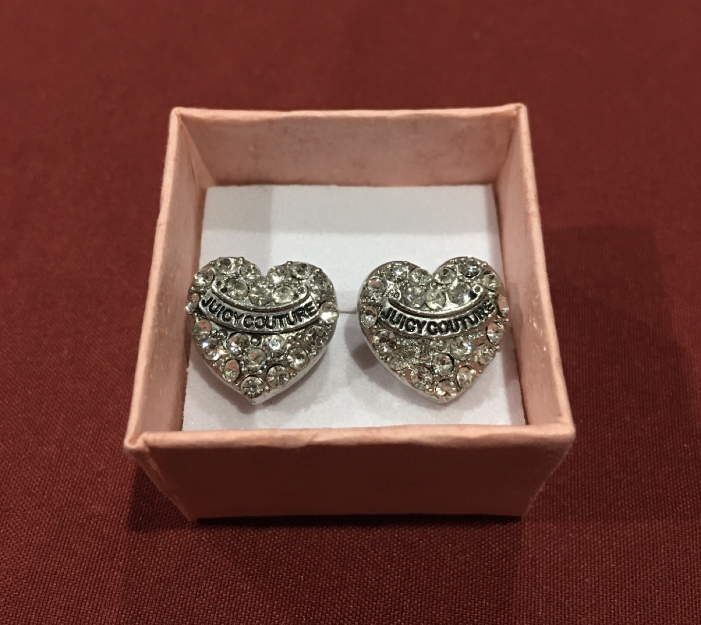 Juicy Couture Heart Earrings