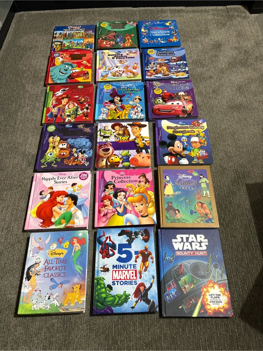 Disney Storybook Collection (18 Books)