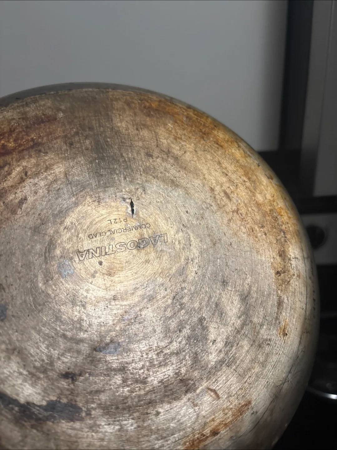 Lagostina Commercial Clad R12L Pot image indicator(3)