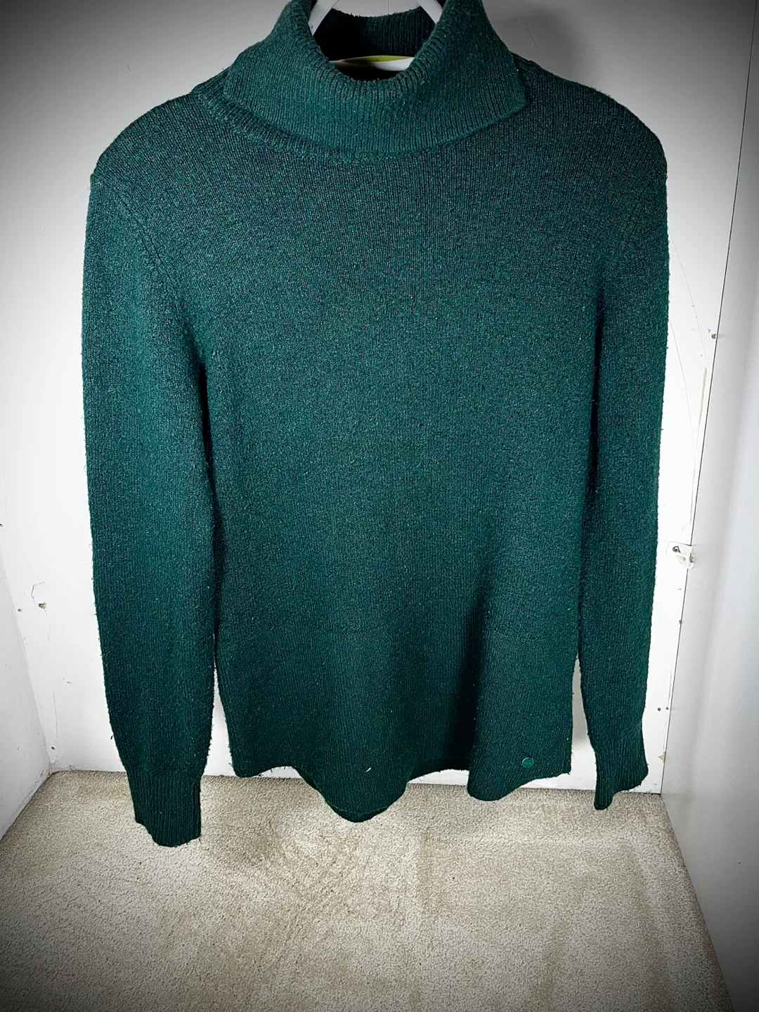 Bench. Green Turtleneck Sweater - Size XS - photo 4