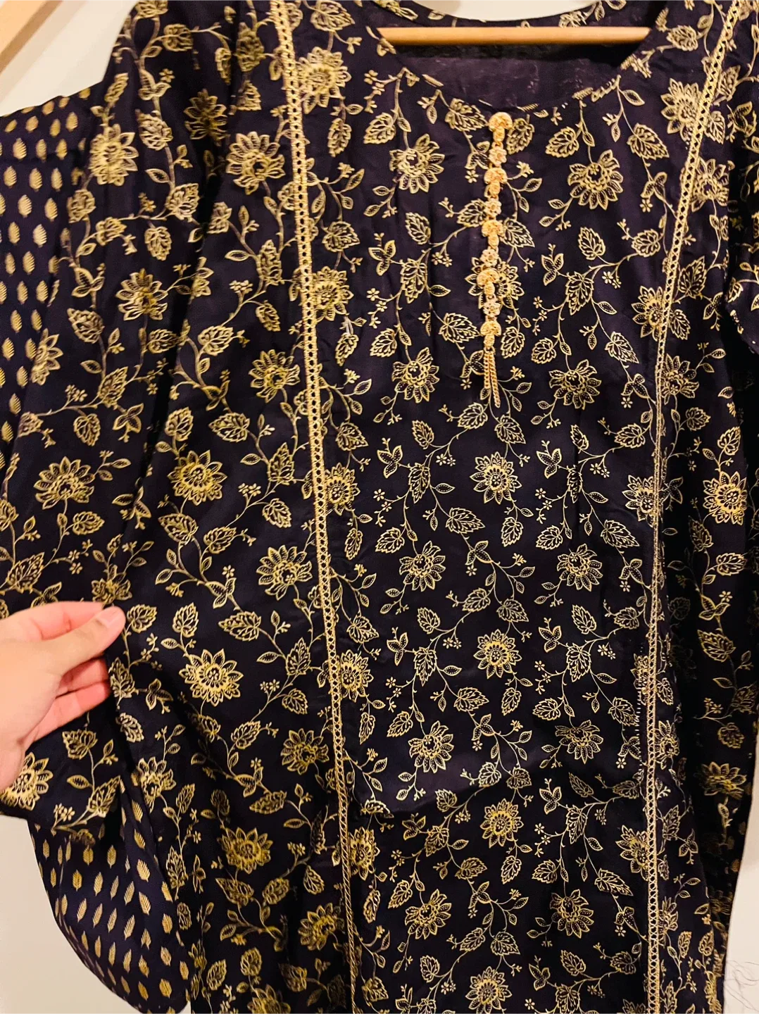 Linen shalwar kameez set new image indicator(2)