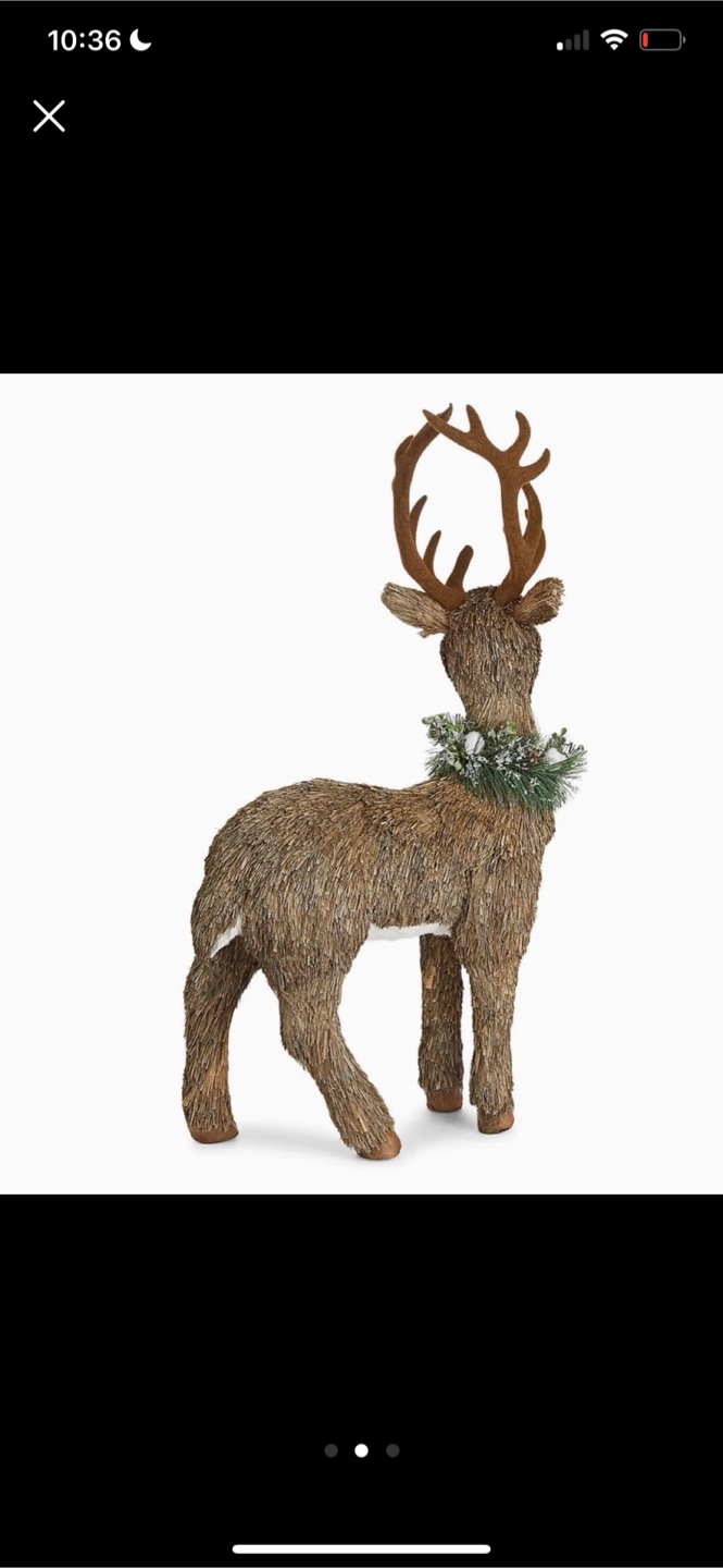 Large Reindeer Christmas Decoration in/out doors - photo 2