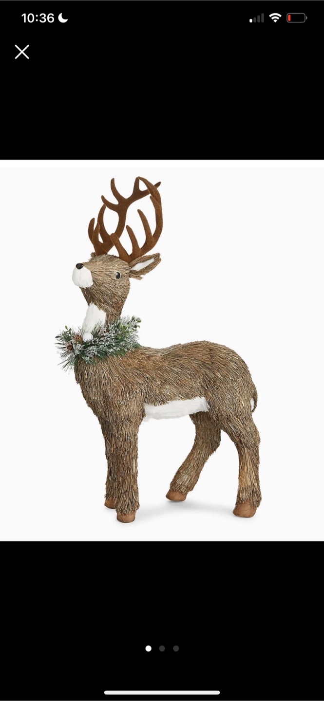 Large Reindeer Christmas Decoration in/out doors - photo 3
