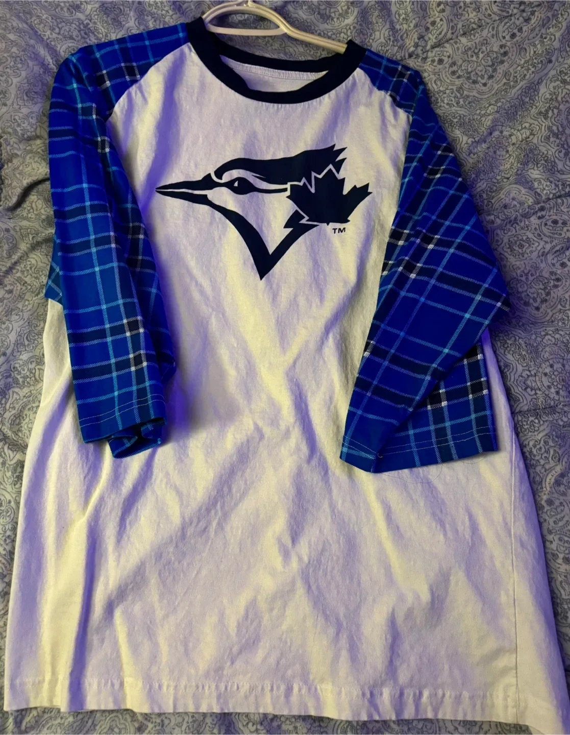 (Toronto Blue Jays) Raglan Shirt - Size Women XL image indicator(2)