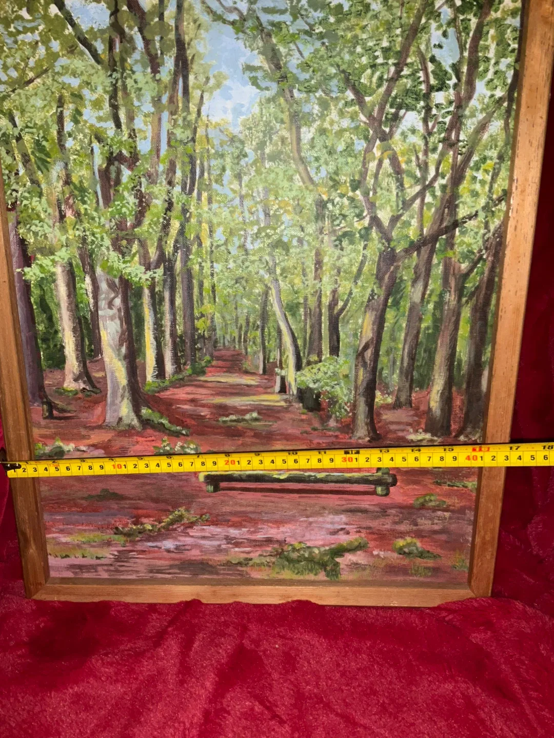 Ria Carpay "Forest in Spring" Painting image indicator(3)