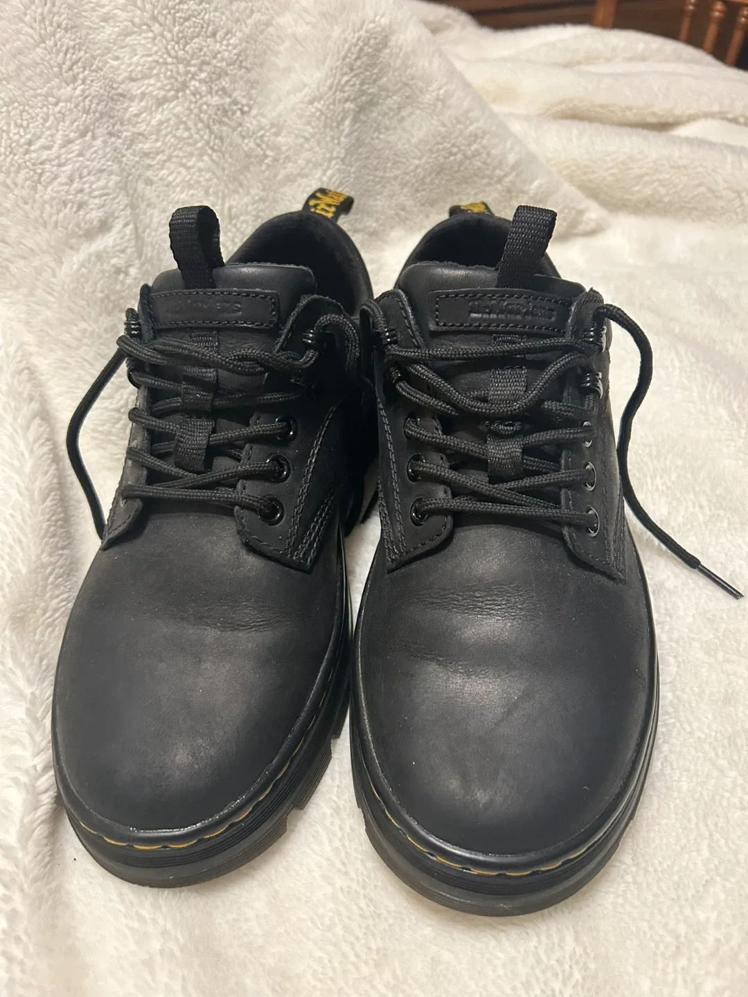 Dr. Martens Black Leather Shoes