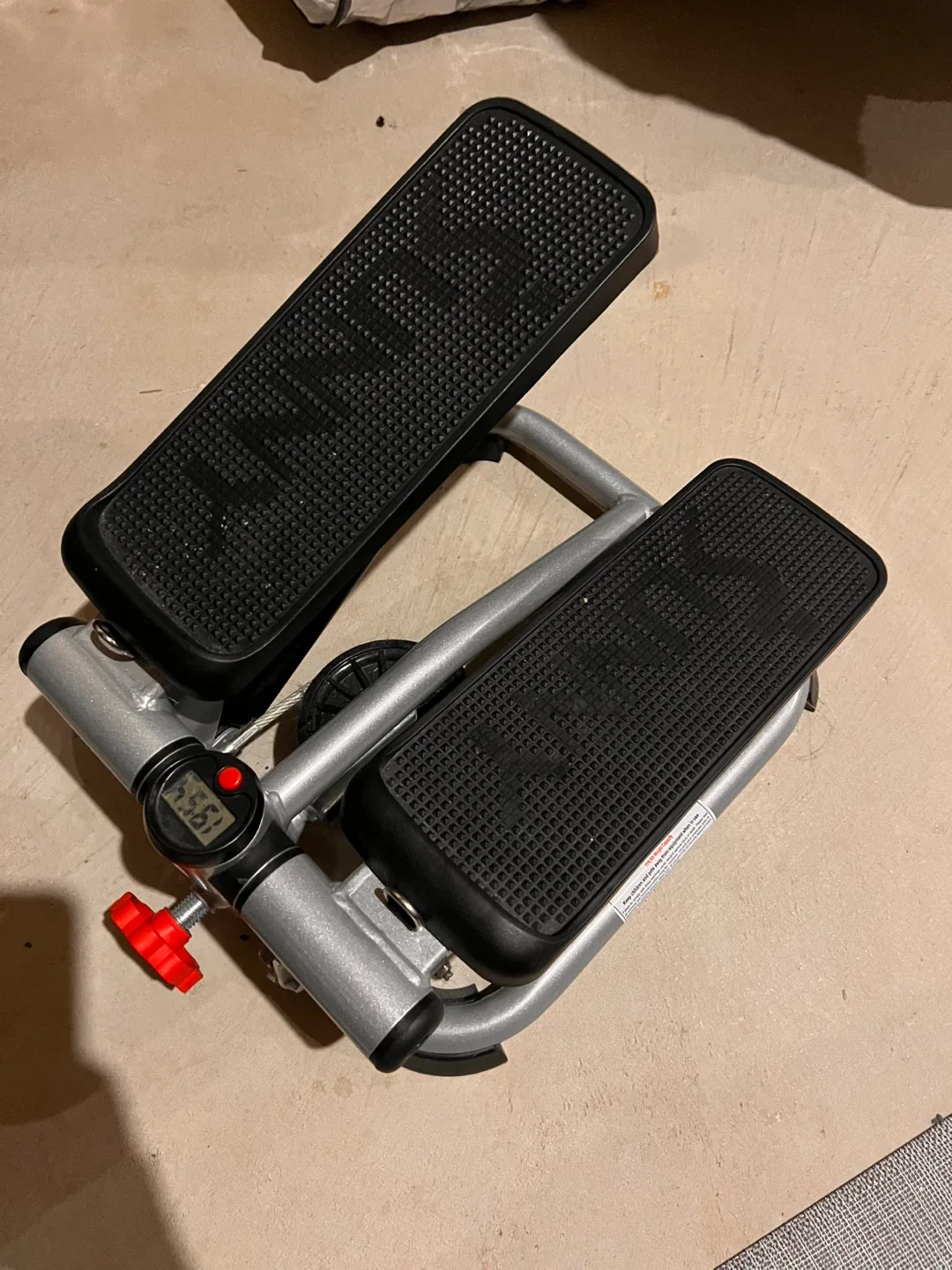 Sunny Health & Fitness Mini Stepper w/ Resistance Bands