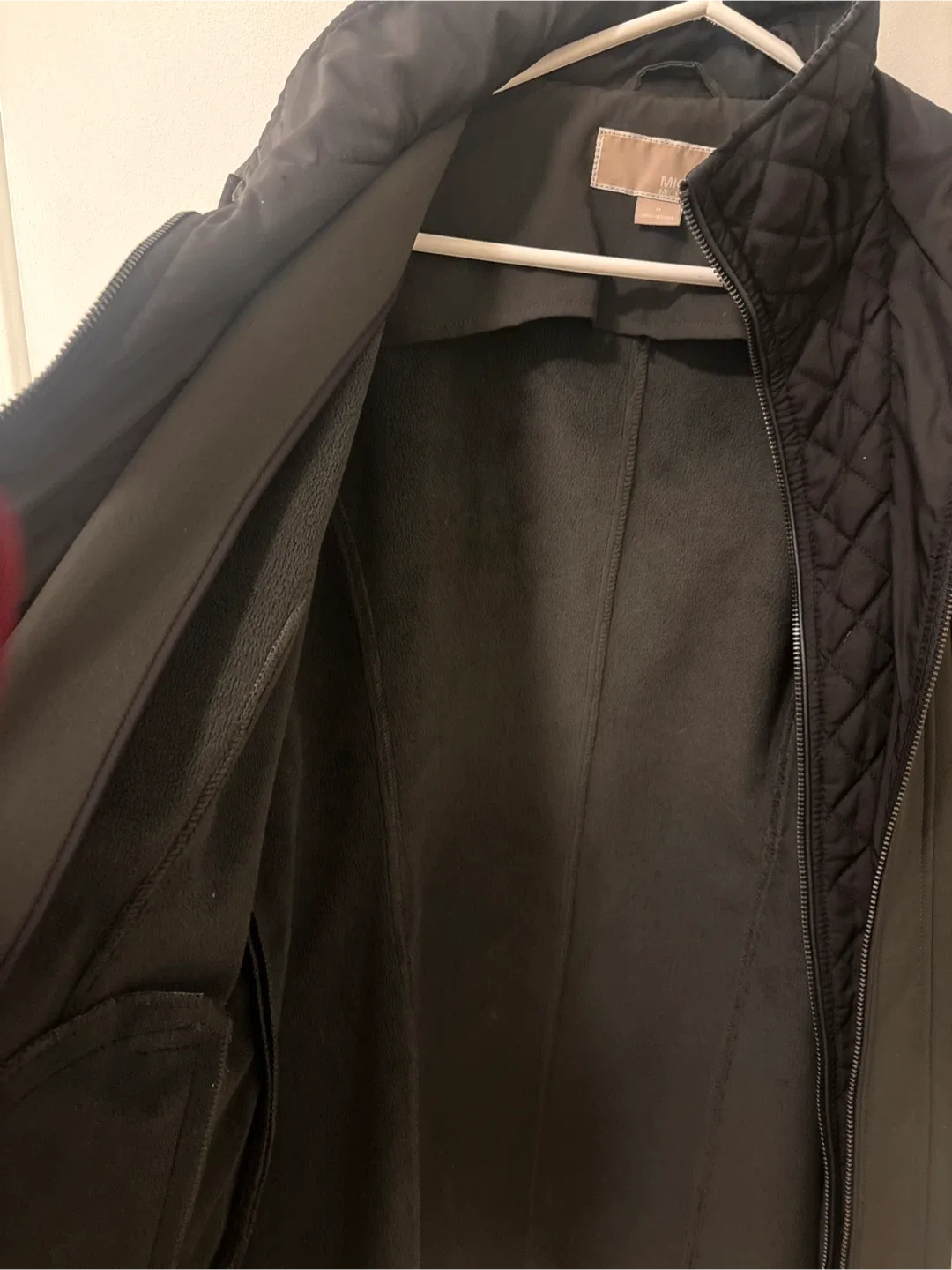 Michael Kors Women's Olive Green Jacket - Size M image indicator(5)