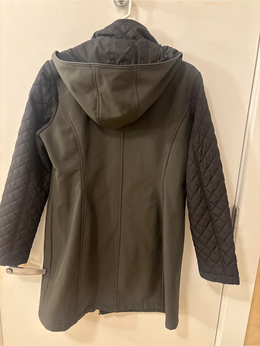 Michael Kors Women's Olive Green Jacket - Size M image indicator(4)