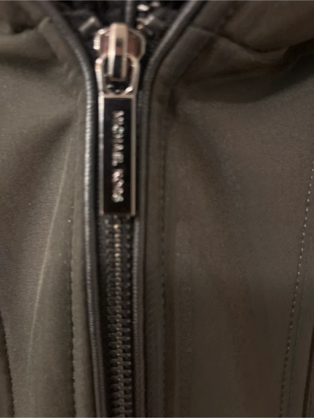 Michael Kors Women's Olive Green Jacket - Size M image indicator(8)