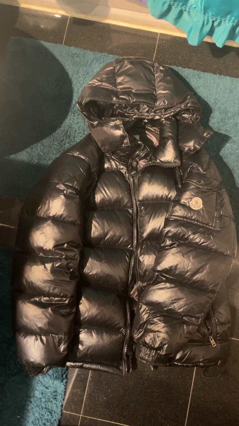 Moncler Black Puffer Jacket