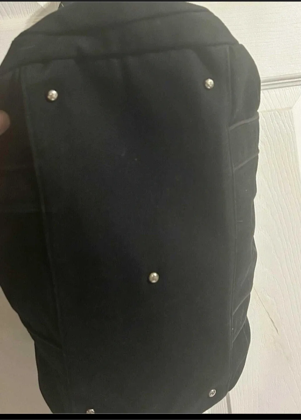 TNA Black Canvas Duffle/Gym Bag image indicator(4)