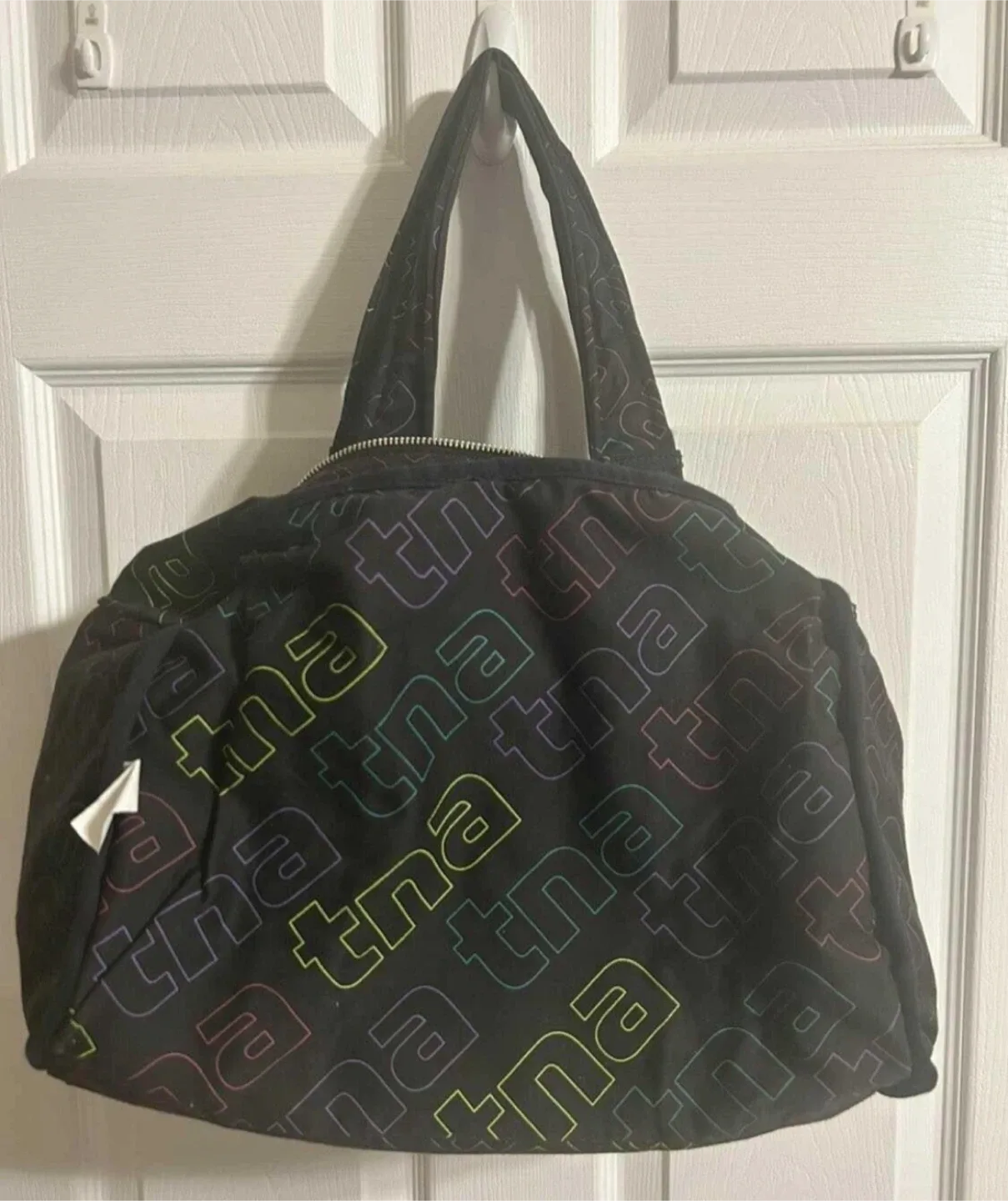 TNA Black Canvas Duffle/Gym Bag image indicator(3)