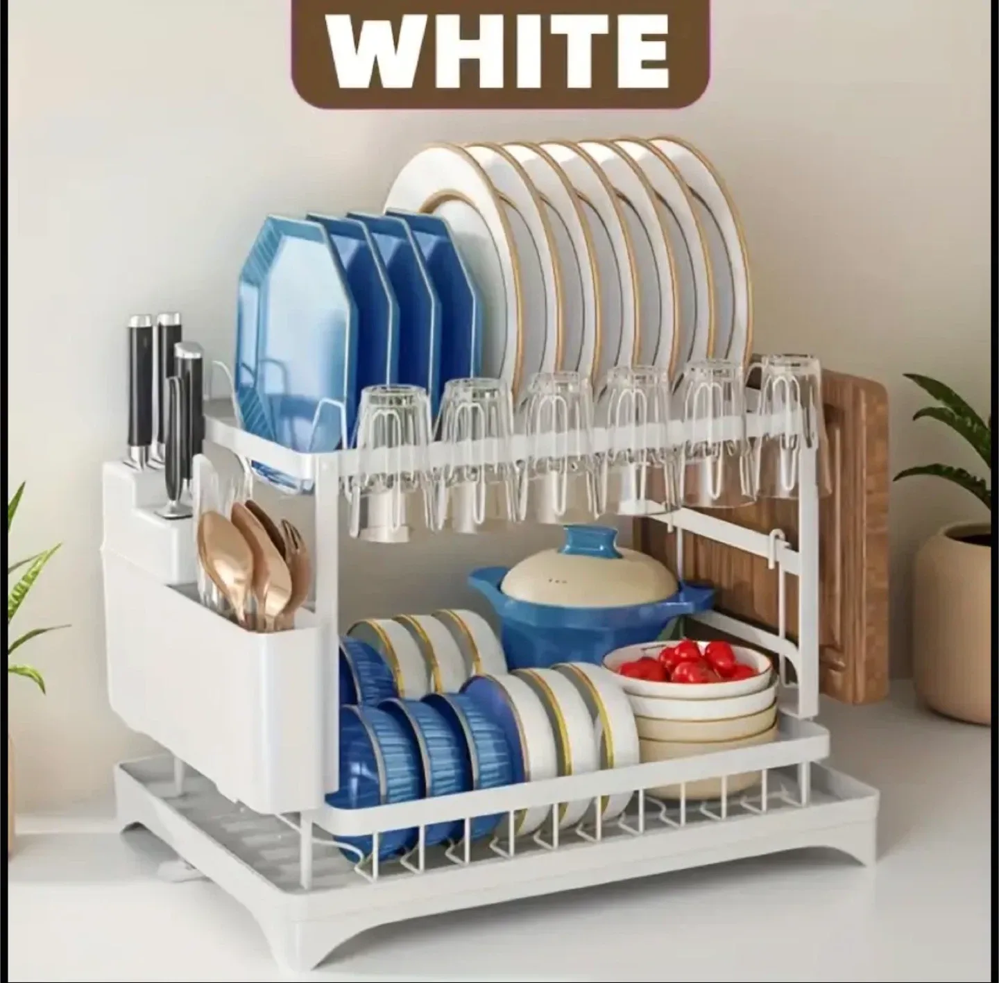 Dish Drying Rack - Brand new in box image indicator(2)