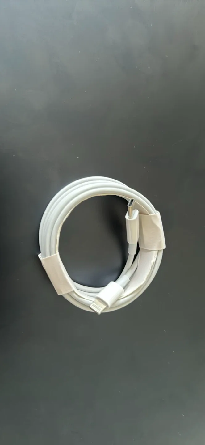 6 feet Lightning to USB Cable - White