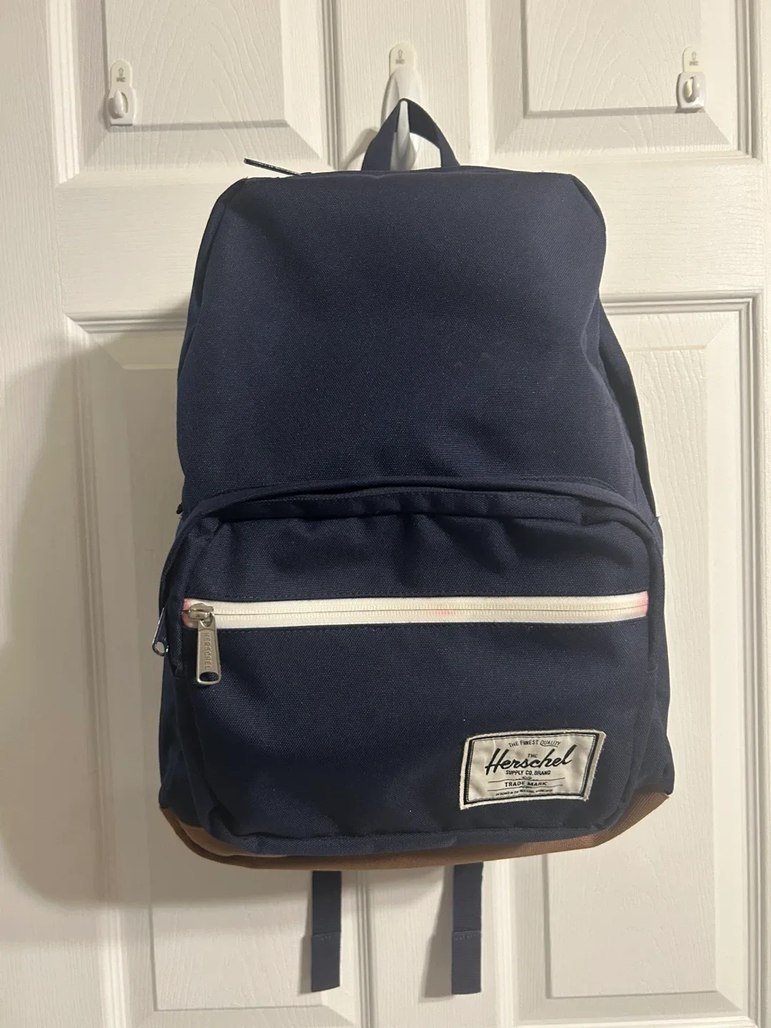 Herschel Navy & Brown Backpack