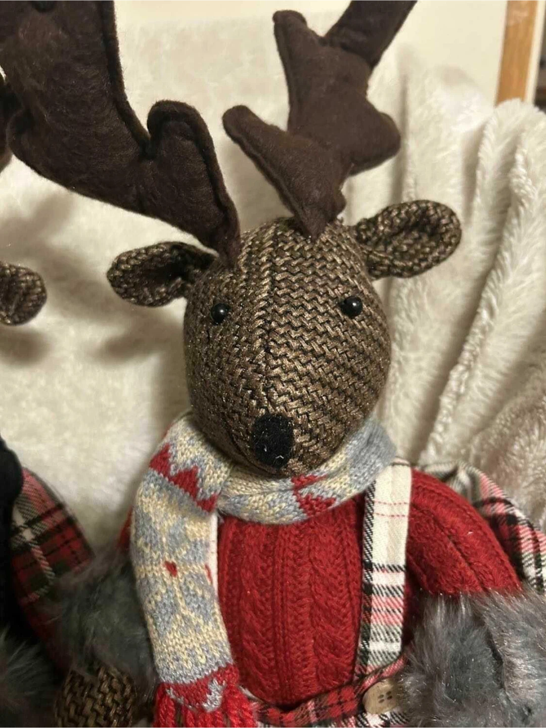 Christmas Reindeer Plush Dolls - Set of 2 - photo 2