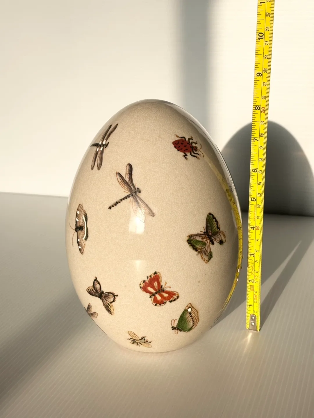 Ceramic insect decorative egg image indicator(4)