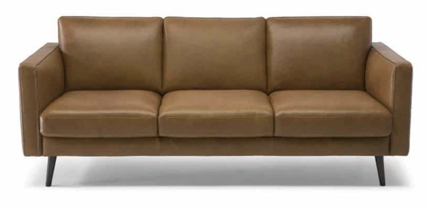 NATUZZI DESTREZZA ALL LEATHER SOFA $6500 - photo 2