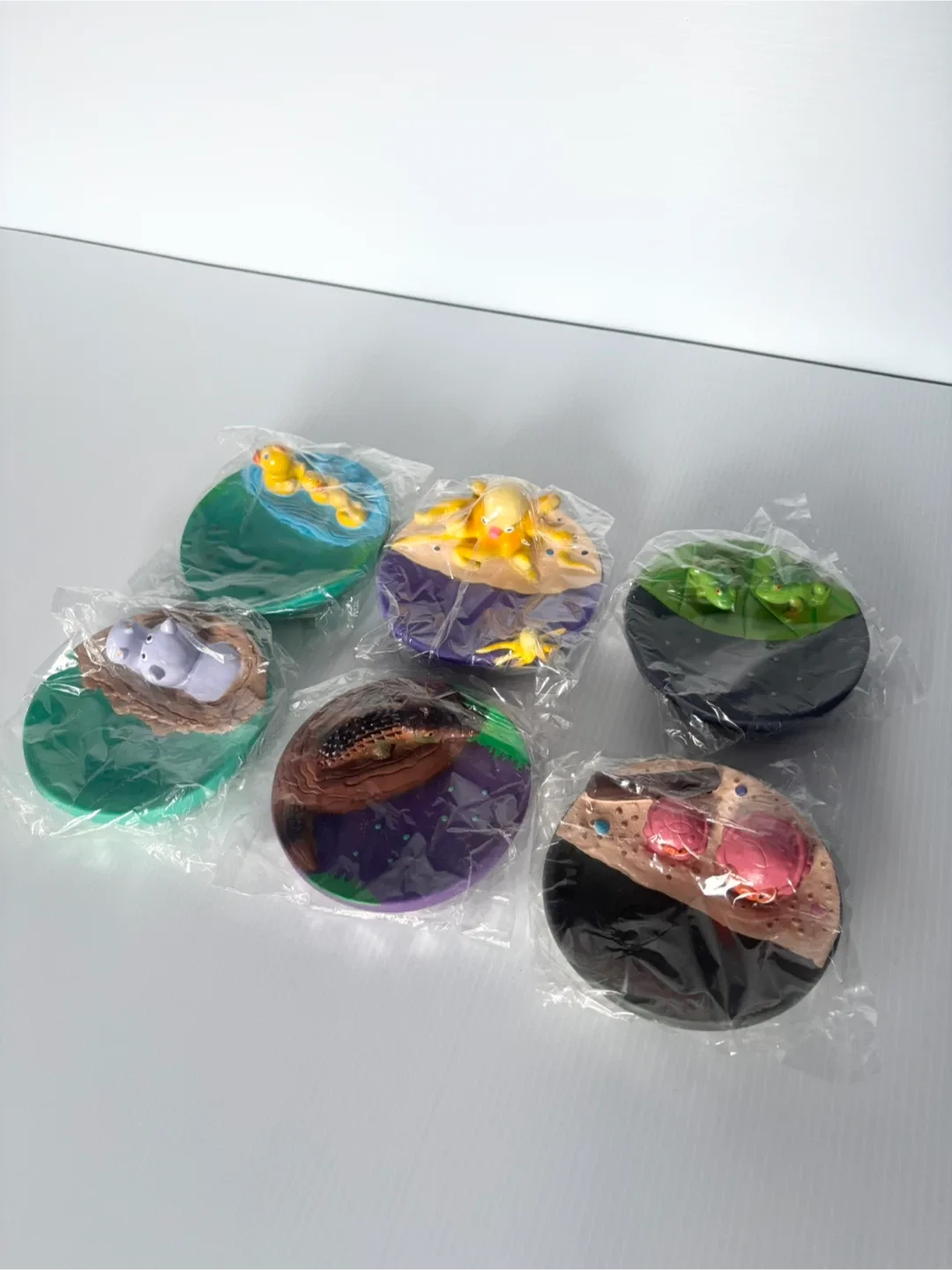 Kids plastic soap bathtub floating trays