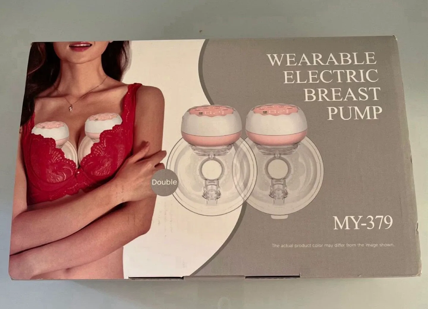 MY-379 Wearable Electric Breast Pump - 02 Pumps