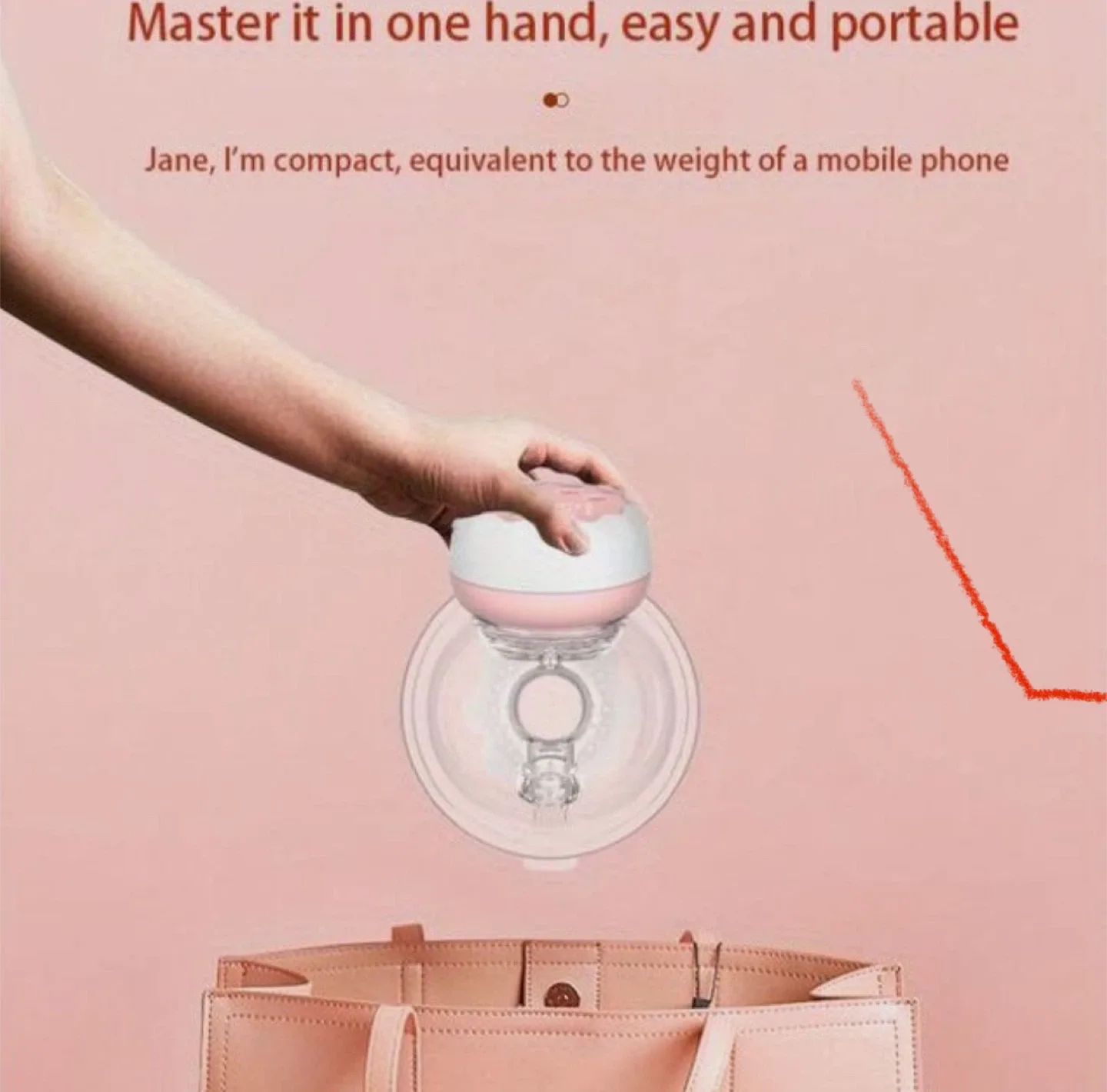 MY-379 Wearable Electric Breast Pump - 02 Pumps image indicator(5)