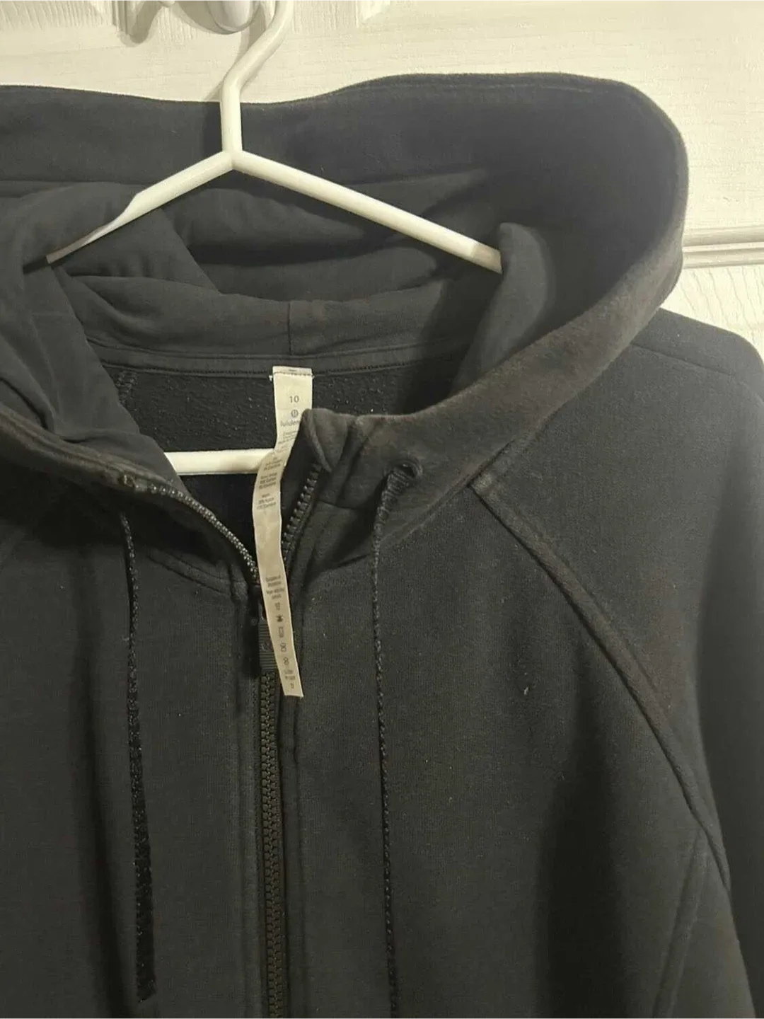 Lululemon Black Hoodie, Size 10 image indicator(2)